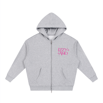 IZZY AMO Unisex Zip-Up Hoodie
