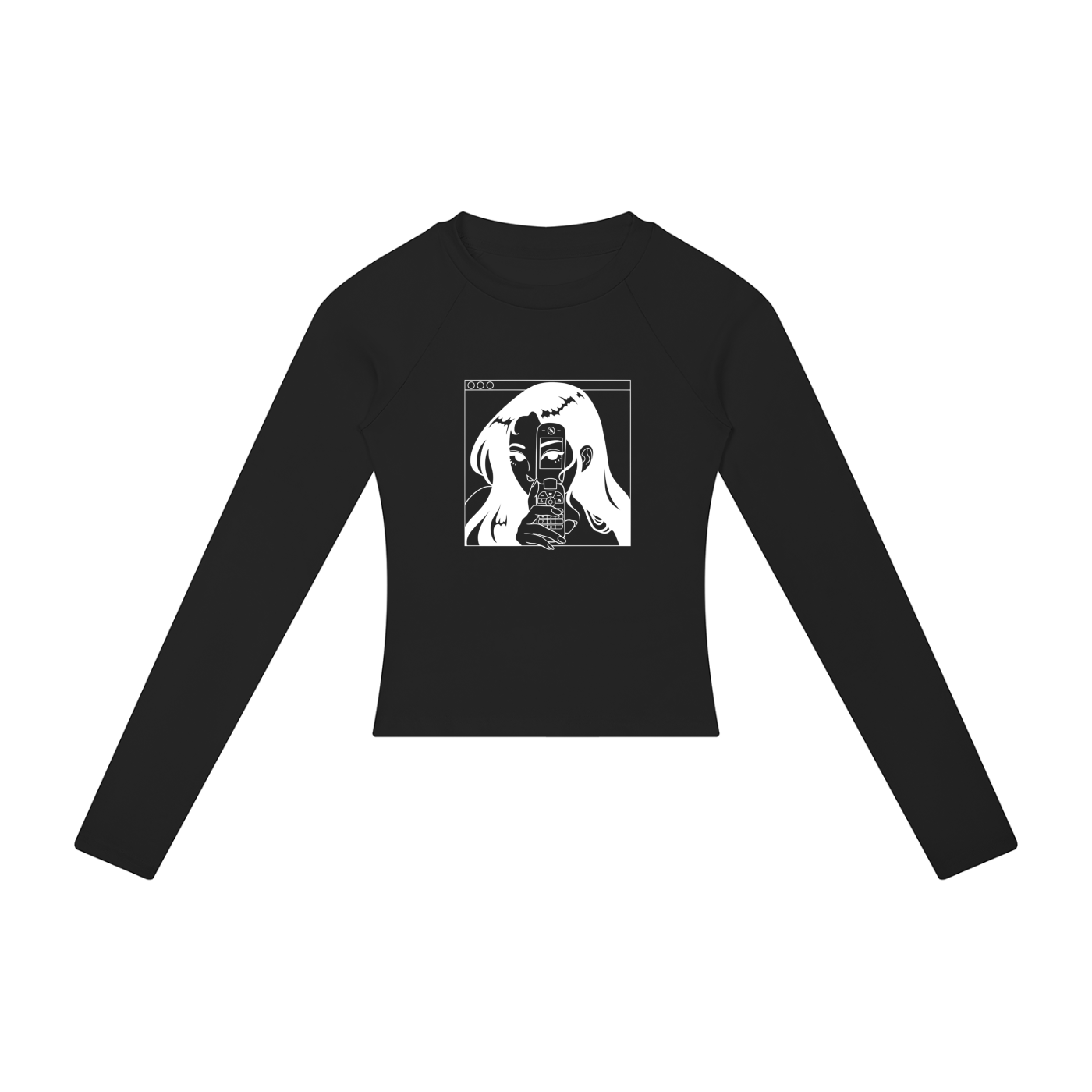 HER EYES Women’s Slim Long Sleeve T-Shirt