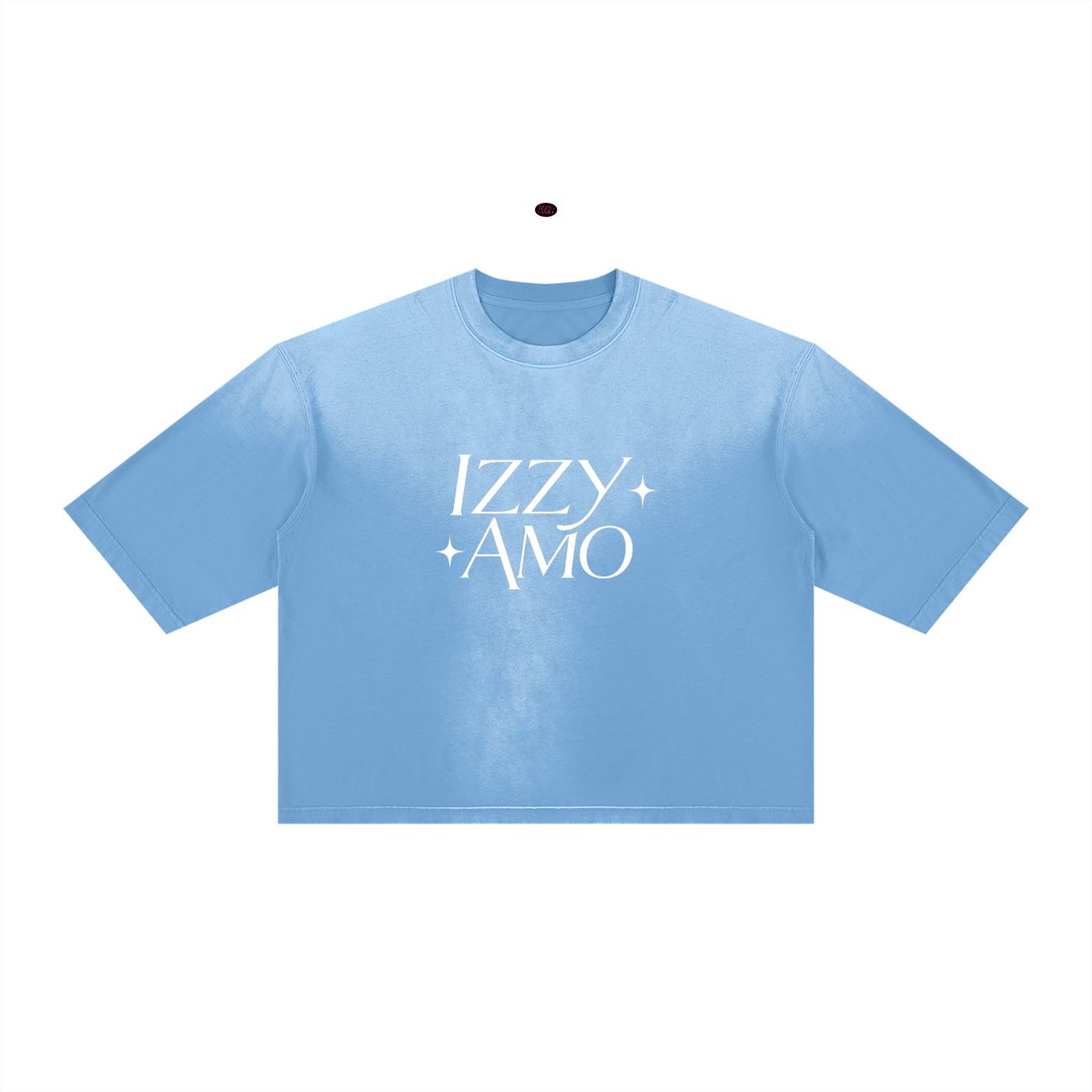 IZZY AMO Unisex Vintage-Wash Boxy T-Shirt
