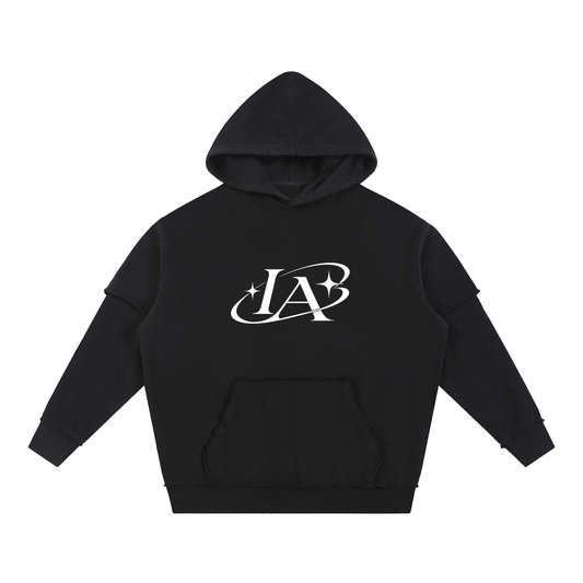 IA Raw Edge Double Layered Hoodie