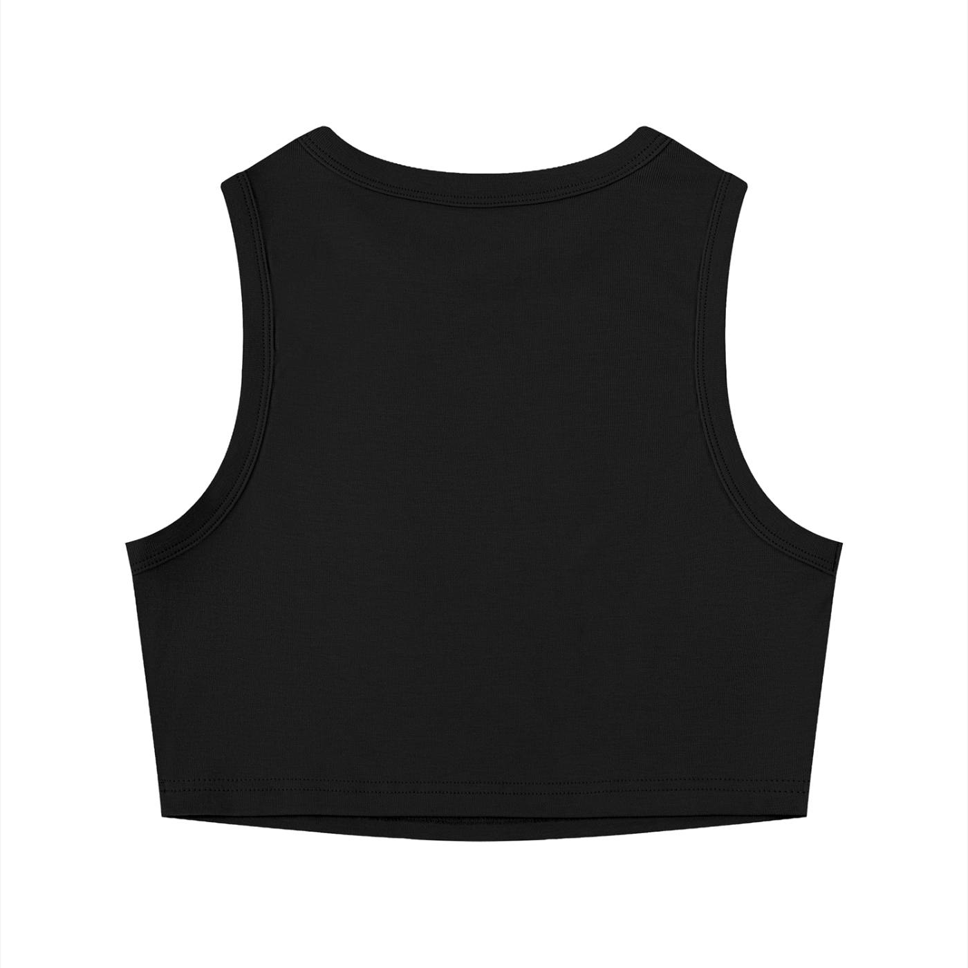 IZZY AMO Women's Crewneck Cropped Tank Top