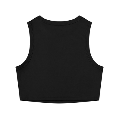 IZZY AMO Women's Crewneck Cropped Tank Top