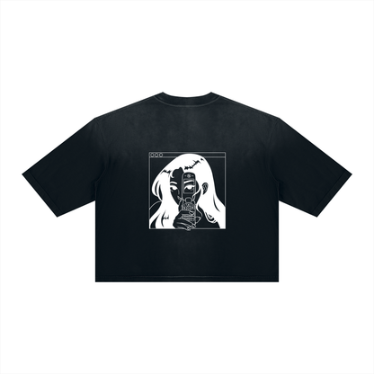 IZZY AMO Unisex Vintage-Wash Boxy T-Shirt