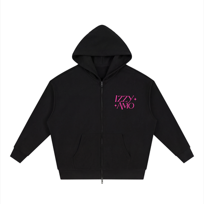 IZZY AMO Unisex Zip-Up Hoodie