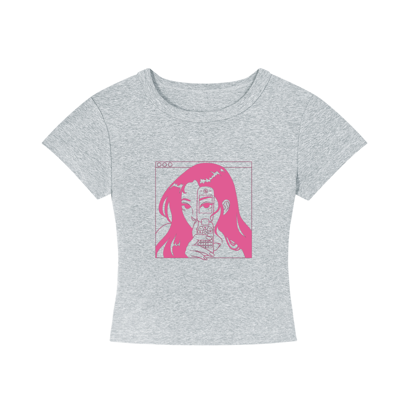 HER EYES Women's Cropped T-Shirt
