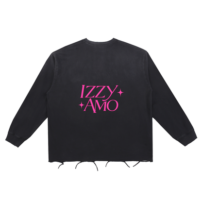 FAVORED SON Unisex Raw-Edge Cotton Longsleeve